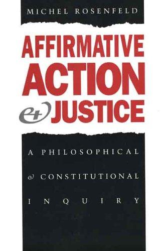 Cover of Affirmative Action and Justice