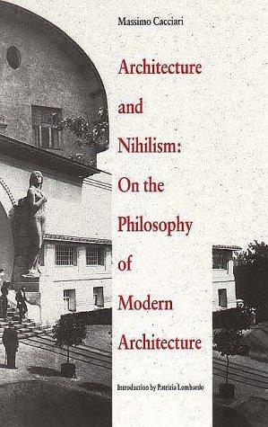 Cover of Architecture and nihilism