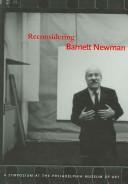 Cover of Reconsidering Barnett Newman