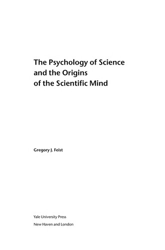 Cover of The psychology of science and the origins of the scientific mind