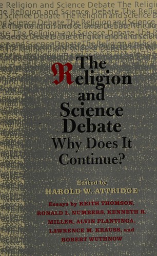 Cover of The religion and science debate