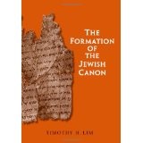 Cover of The formation of the Jewish canon