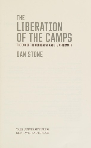 Cover of The liberation of the camps