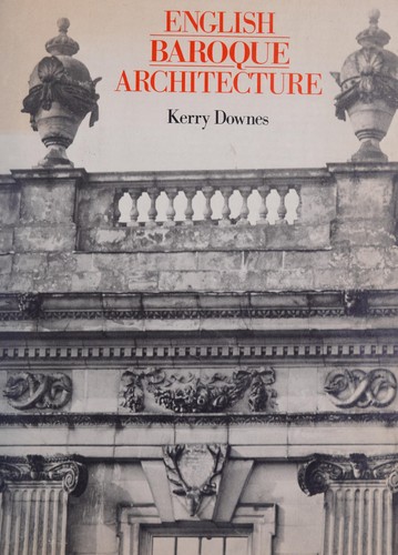 Cover of English Baroque architecture