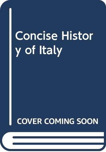 Cover of Concise History of Italy