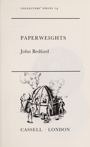 Cover of Paperweights