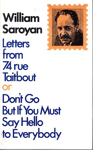 Cover of Letters from 74 rue Taitbout