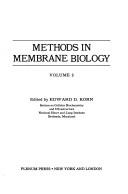 Cover of Methods in Membrane Biology, Vol. 2