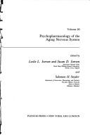Cover of Psychopharmacology of the aging nervous system