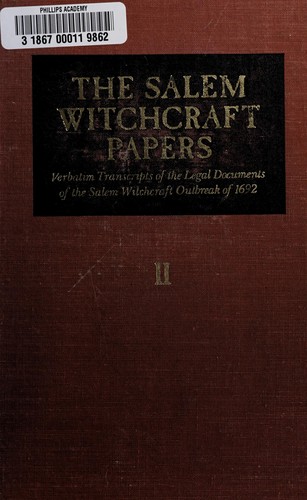 Cover of The Salem Witchcraft Papers