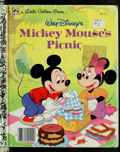 Cover of Walt Disney's Mickey Mouse's picnic