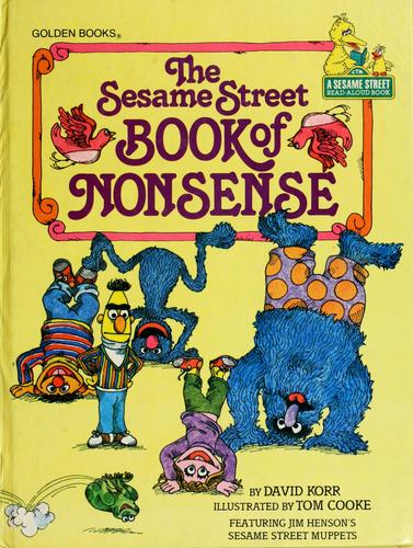 Cover of The Sesame Street book of nonsense