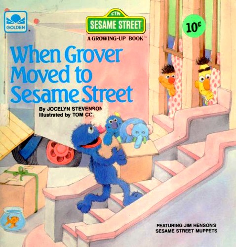 Cover of When Grover moved to Sesame Street