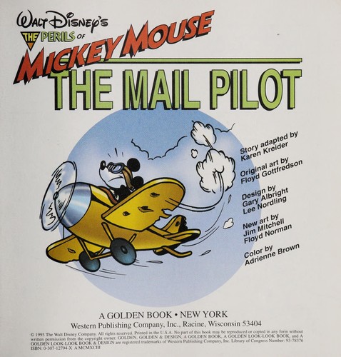 Cover of Walt Disney's The perils of Mickey Mouse