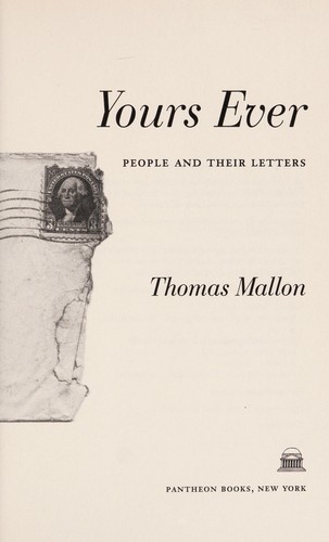 Cover of Yours ever