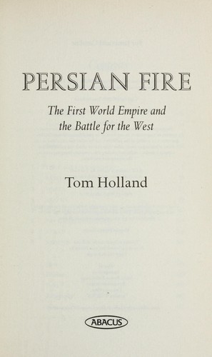 Cover of Persian Fire