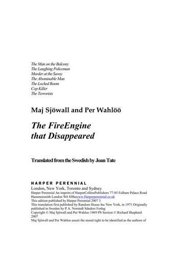 Cover of The Fire Engine That Disappeared
