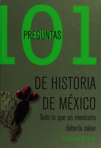 Cover of 101 perguntas de historia de México