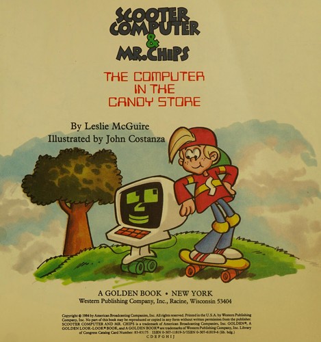 Cover of Computer in the Candy Store (Scooter Computer)