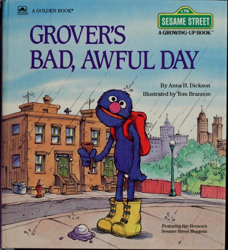 Cover of Grover's bad, awful day