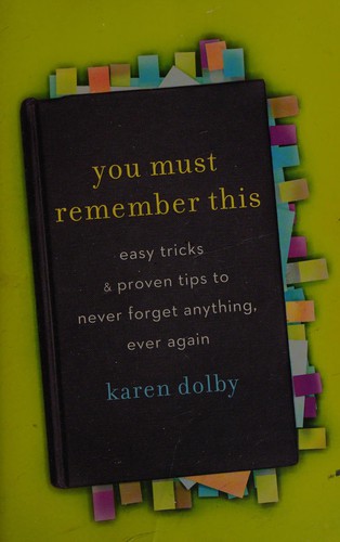 Cover of You must remember this
