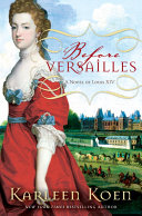 Cover of Before Versailles