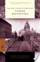 Cover of The Best Short Stories of Fyodor Dostoevsky