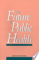 Cover of The Future of Public Health