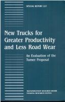 Cover of New trucks for greater productivity and less road wear