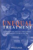Cover of Unequal treatment