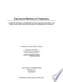 Cover of Uranium Mining in Virginia