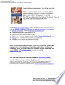 Cover of Early Childhood Assessment