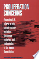Cover of Proliferation Concerns