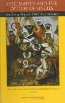 Cover of Systematics and the origin of species