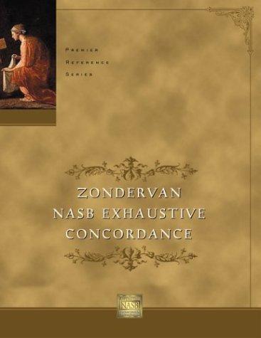 Cover of Zondervan NASB exhaustive concordance