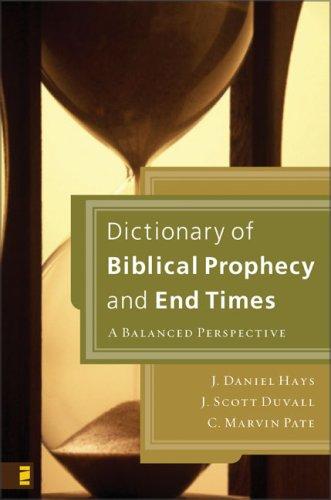 Cover of Dictionary of biblical prophecy