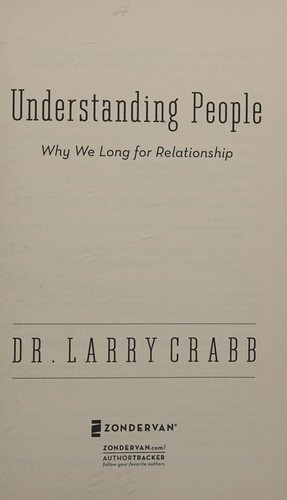 Cover of Understanding People