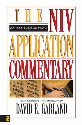 Cover of Colossians and Philemon