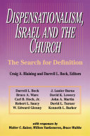 Cover of Dispensationalism, Israel and the Church