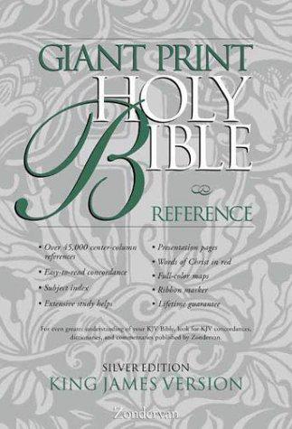 Cover of Giant print Holy Bible