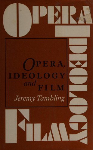 Cover of Opera, ideology and film