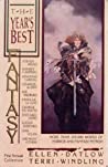 Cover of The Year's Best Fantasy: First Annual Collection