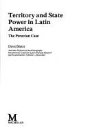 Cover of Territory and state power in Latin America