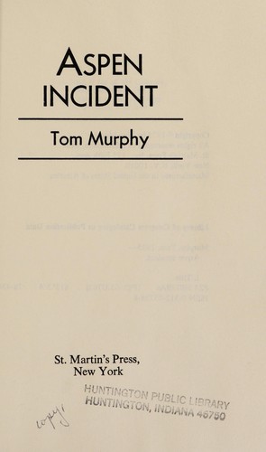 Cover of Aspen incident