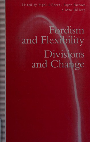Cover of Fordism and flexibility