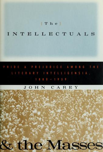 Cover of The intellectuals and the masses