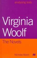 Cover of Virginia Woolf, the novels