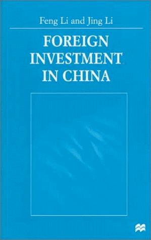 Cover of Foreign investment in China