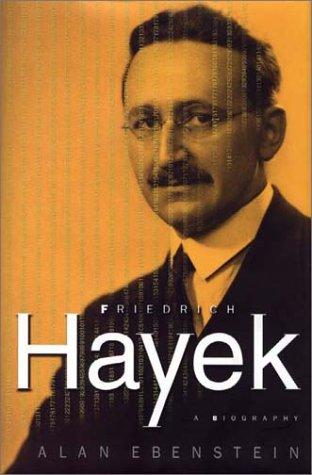 Cover of Friedrich Hayek