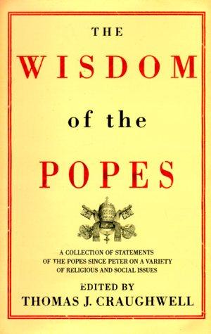 Cover of The wisdom of the popes